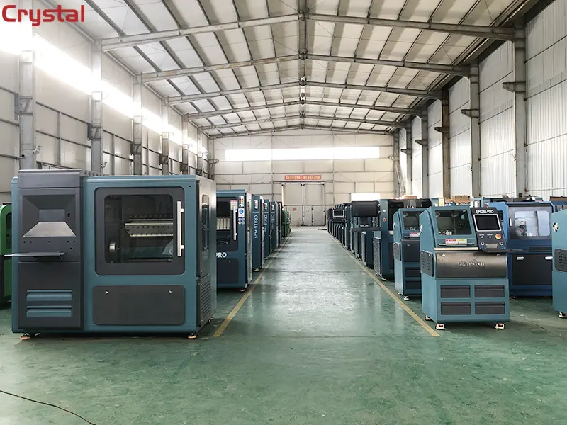 CR318-PRO Injector Test Bench Machining Workshop