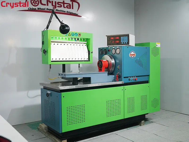The 12psb Fuel Injection Pump Test Bench Is Currently Running a Test