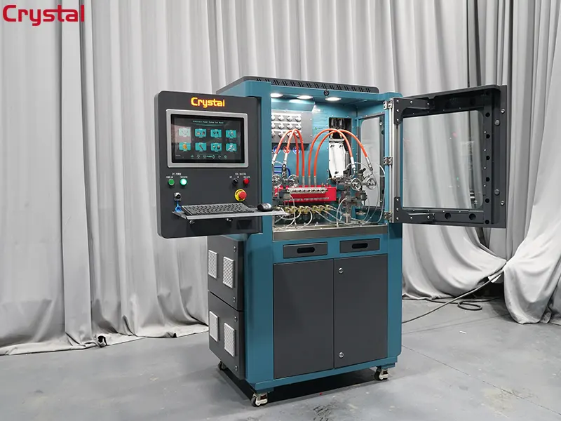 CRYSTAL-E1 Common Rail Injector Test Bench — Exterior View