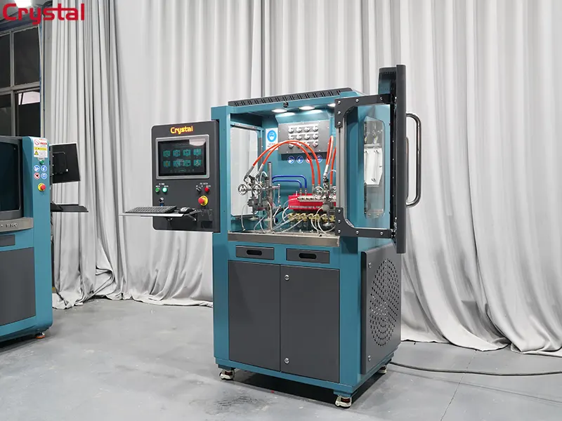 CRYSTAL-E1 Injector Test Bench Testing Control System