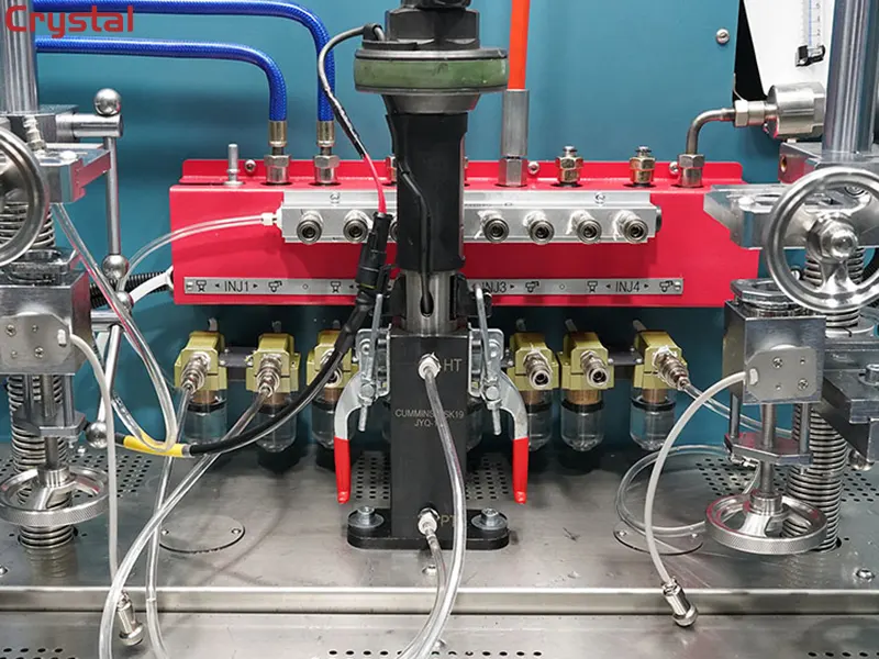 Internal Structure of the CRYSTAL-E1 Common Rail Injector Test Bench