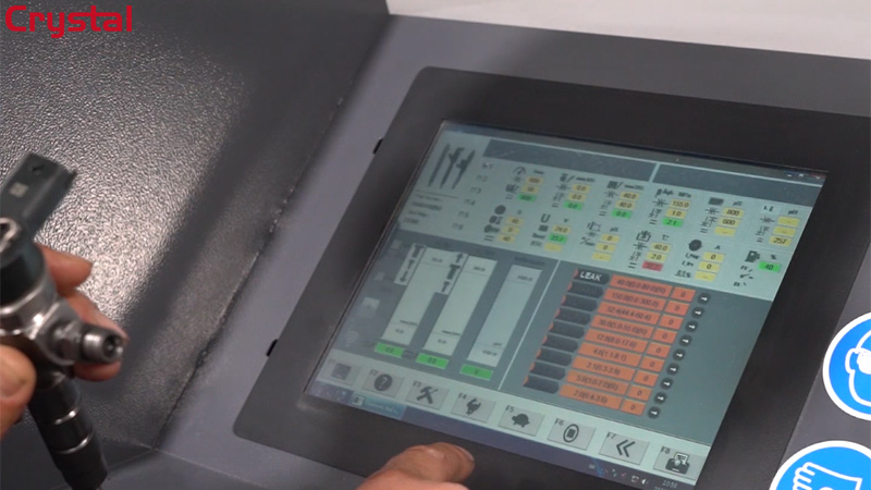 EPS205 Injector Test Bench Operation Console