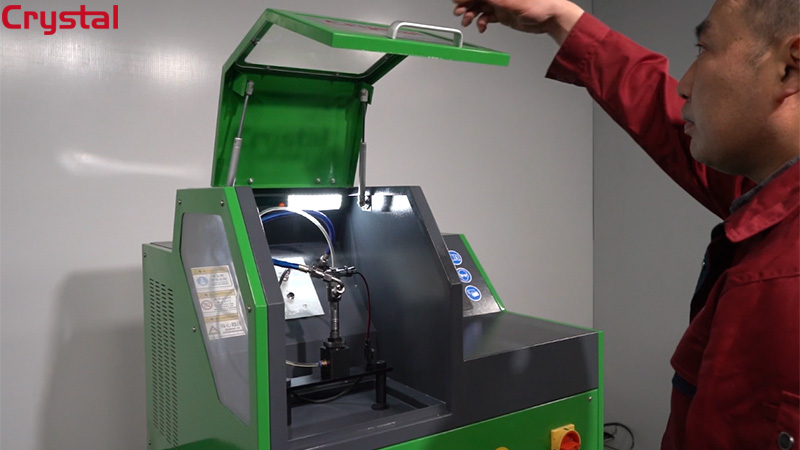 Internal Structure of the EPS205 Injector Test Bench