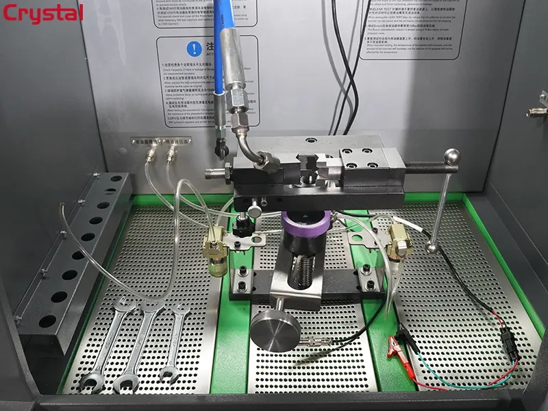 Internal Structure of the HCR-318 Injector Test Bench
