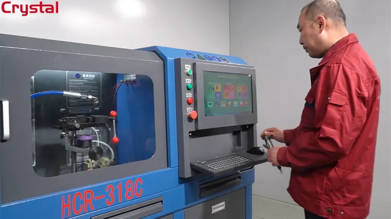 HCR318C Test Bench: Parameter Configuration Prior to Power-On