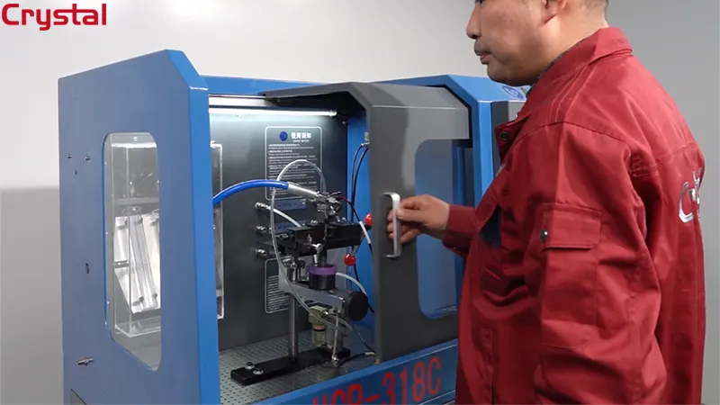 HCR318C Test Bench Piping Inspection