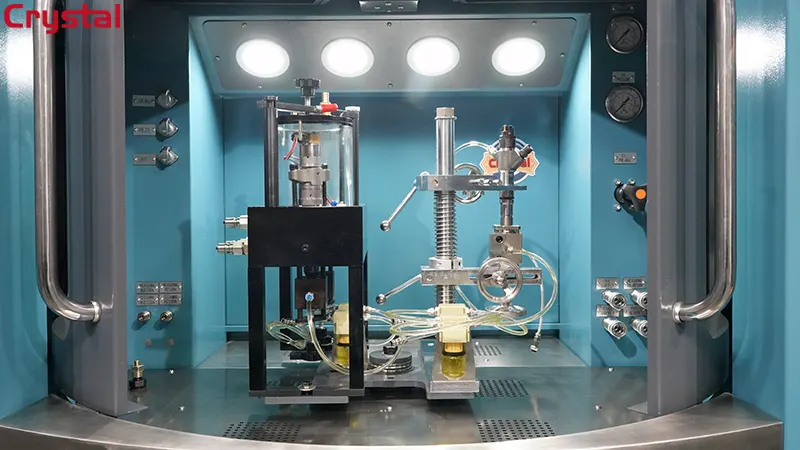 Internal Structure of the Cr518-Pro Common Rail Test Bench