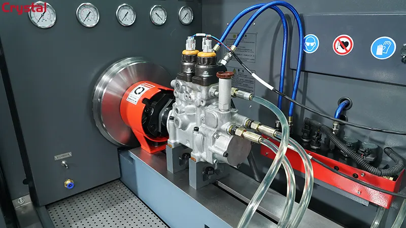 Electronically Controlled High-Pressure Common Rail Pump Test