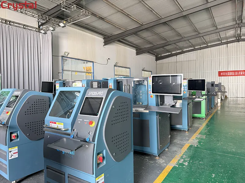 EPS205-PRO Injector Test Bench — Stock Display
