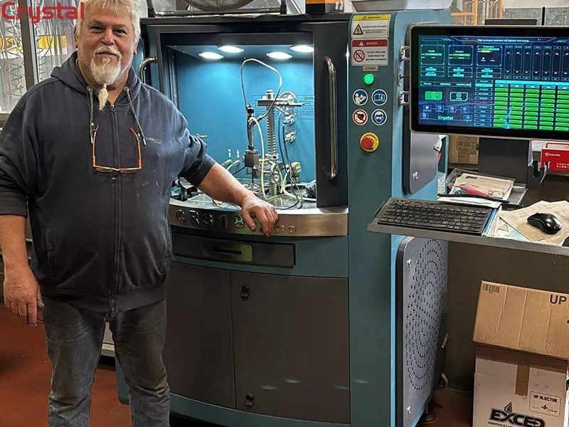Italian Client Completes Installation of CR318-PRO Test Bench