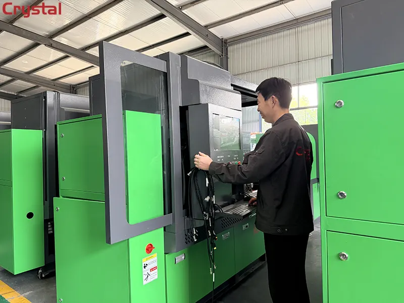 HCR708 Multi-functional Common Rail Test Bench: Pre-shipment Commissioning and Inspection