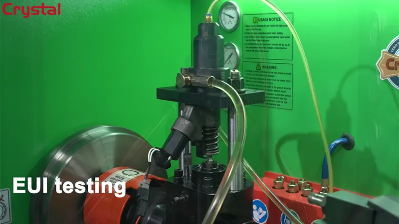 HCR708 Test Bench EUI Testing