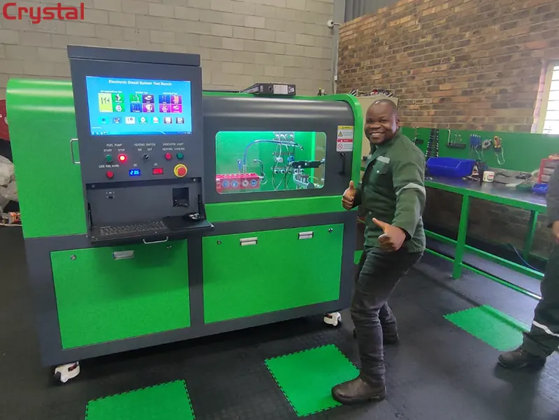 The HCR708 Multi-functional Common Rail Test Bench Has Been Successfully Installed in South Africa