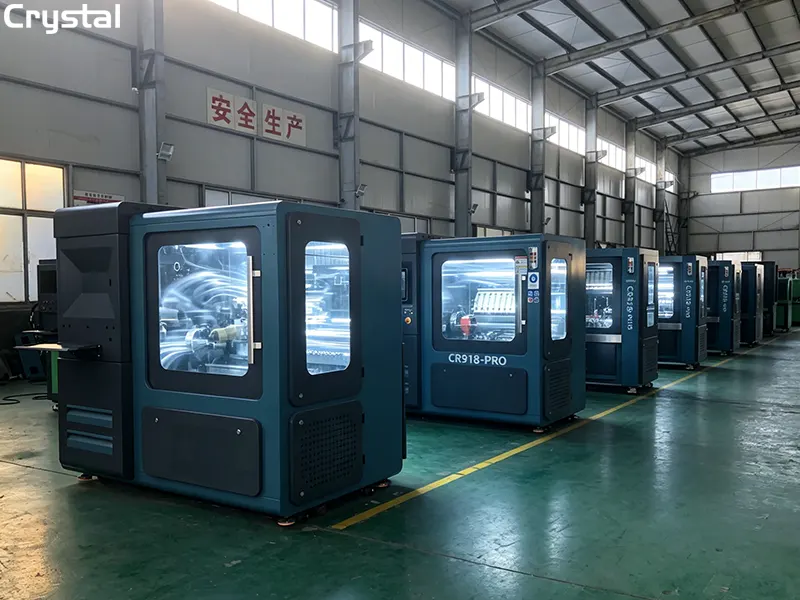 High-Pressure Common Rail Test Bench in Production and Testing