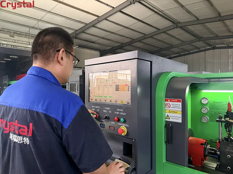 Servo Driver Installation for High-Voltage Common Rail Test Bench