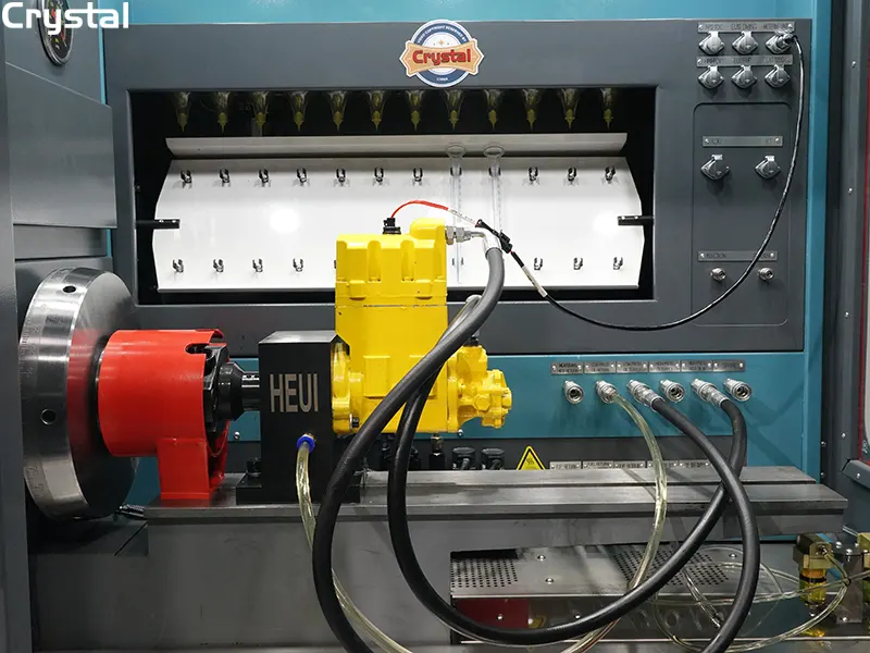 Common Rail Test Bench in Efficient Operation