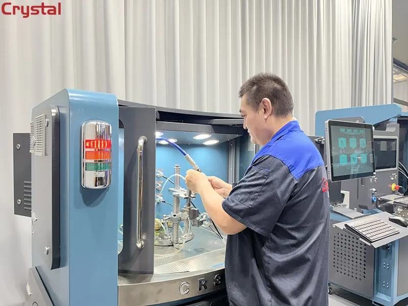 Crystal CR918-PRO Testing 4 Injectors in Under 15 Minutes – ±0.1 MPa Pressure Accuracy for Reliable Diagnostics