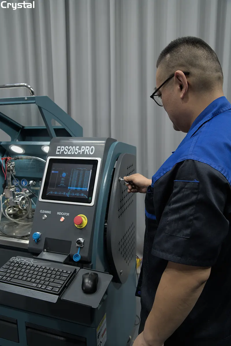 Crystal Test Bench using PJ-40