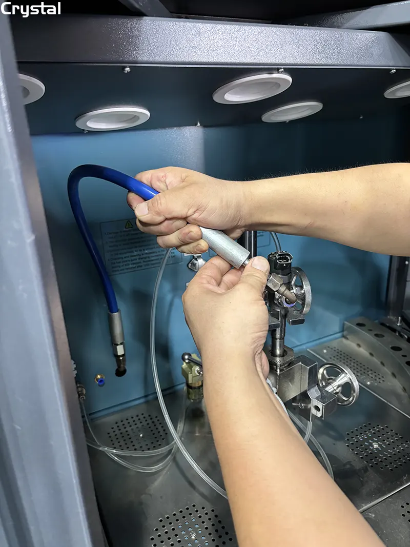 Crystal frequency control: 0–4,000 RPM and 0–6 MPa pressure range Crystal frequency control: 0–4,000 RPM and 0–6 MPa pressure range