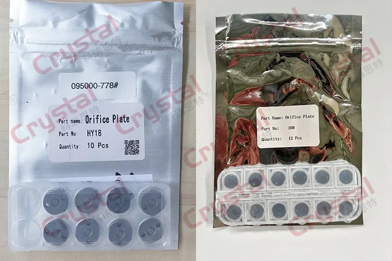 S09002 Denso Common Rail Injector Valve Plate 10# Model 095000-652#